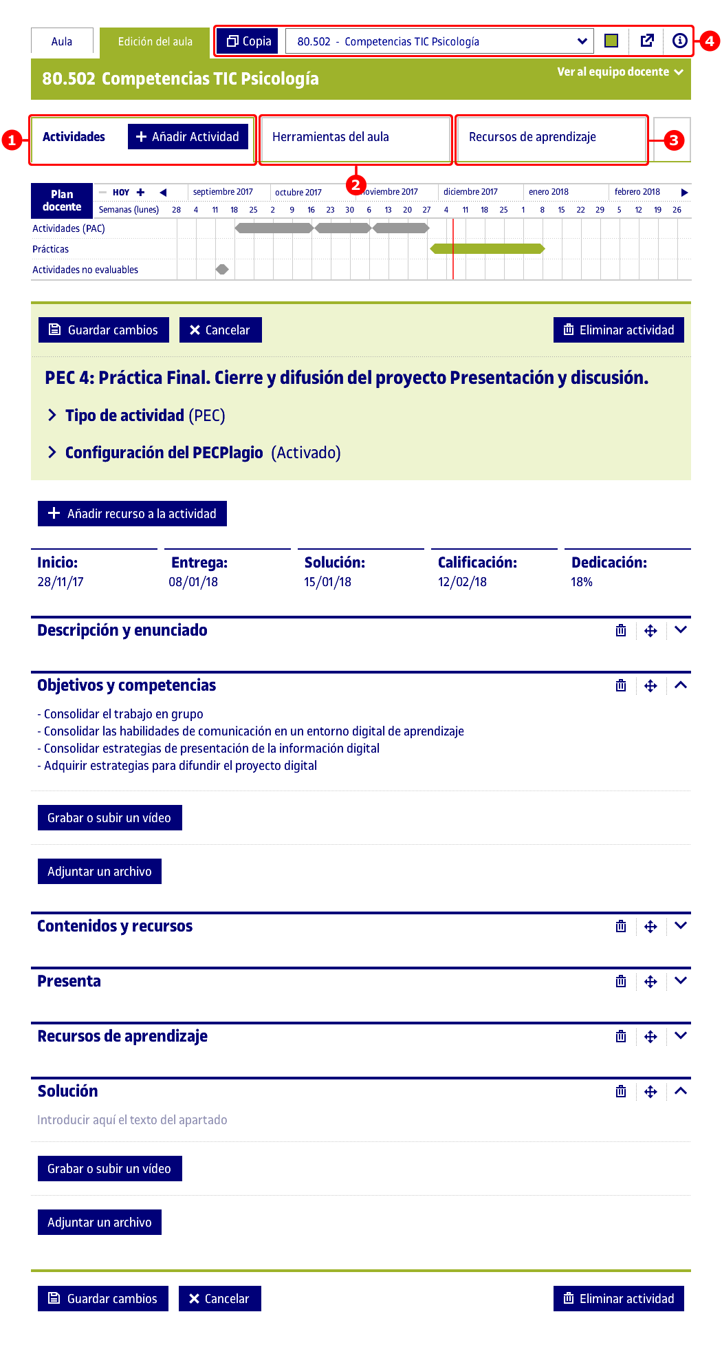 Aula edición